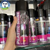 Chai Xịt Phục Hồi Nhựa Nhám Nhựa Đen Dưỡng Đen Làm Mới Nhựa Nhám Sprayking Plastic Shine 400ml