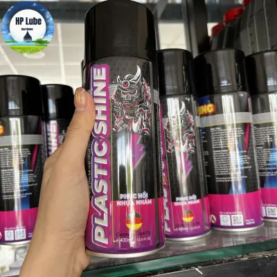 Chai Xịt Phục Hồi Nhựa Nhám Nhựa Đen Dưỡng Đen Làm Mới Nhựa Nhám Sprayking Plastic Shine 400ml