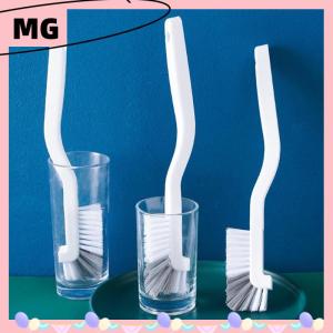 【Magical House】[ New Hot Fashion] Narrow Cup Brush Long Handle Small Brush For Fish Tank Straw Baby Milk Bottle Gap Cleaning Brush Kitchen Tools