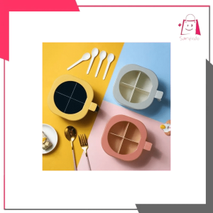 KOTAK BUMBU DAPUR SEKAT 4 + SET SENDOK 4PCS / TEMPAT BUMBU 4IN1 SERBAGUNA