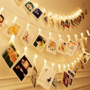 Led String Light Battery Photo Clip Light Photo Light Christmas Birthday Party Decoration