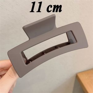 【COD/READY】South Korea Ins Square Clip Headdress Fashionable Hair Clip Simple Temperament Large Catch Clip Bath Shark Clip Hair Accessories Square Womens Hair Clamp