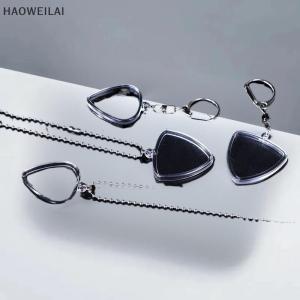 [HAOWEILAI] กล่องเก็บกีตาร์เก็บเก็บกีต้าร์กระเป๋าพวงกุญแจแบบใสกระเป๋าหยิบรูปหัวใจเคสขนาดอุปกรณ์ดนตรี