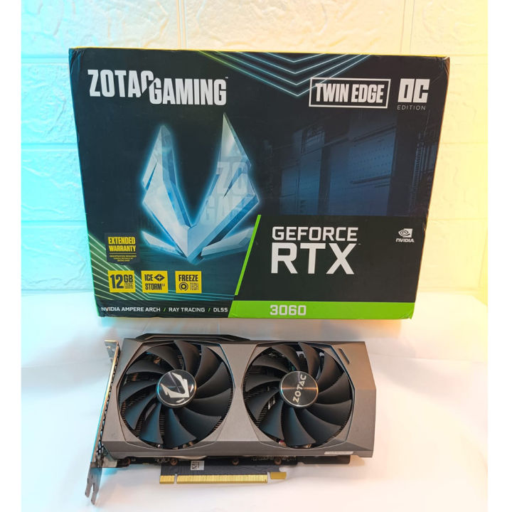 zotacグラフィックボード RTX3060ti 元箱あり RTX3060ti ゾタック 箱
