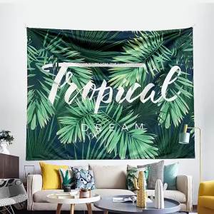 ตกแต่งห้องคริสต์มาส ผ้าแขวน ผ้าพื้นหลัง ผ้าคลุมผนัง ภาพวาดแขวน ขนาดใหญ่พิเศษ ตกแต่งอนุบาล โฮมสเตย์ บาร์