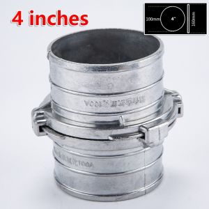 Agricultural Irrigation Hose Connector Quick Docking of Aluminum Alloy Joints With Clamps Suitable