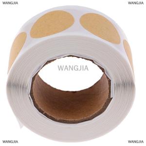 [COD] WANGJIA 500pcs set Blank round craft Stickers seal labels DIY stickers for Package