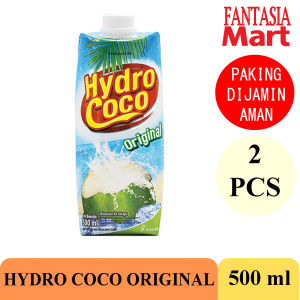 HYDRO COCO 500 ML FUN CORNER PACK ISI 2 PCS DENGAN PAKING AMAN