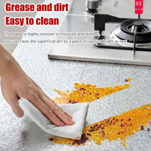 Kitchen grease wall greaseproof selfadhesive aluminum foil cooktop use