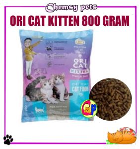 Ori Cat Oricat Kitten 800 gram Makanan Kering Anak Kucing Tuna Freshpack Dry Cat Food