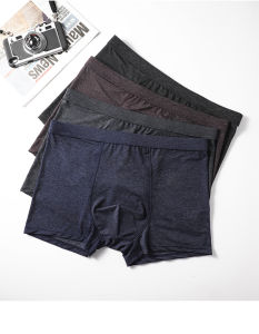 (80-100Kgs) Plus Size Set of 2pcs Men Underwear 3D Ice Silk Boxer Seluar Dalam Lelaki