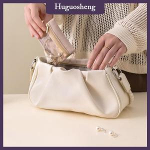 [huguosheng] Portable Velvet Jewelry Box Earrings Necklace Ring Bracelet Trinkets Accessory Zipper Pouch Travel Water-proof Dustproof Bag