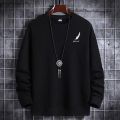 DEEPCLOTH- Sweater Sweatshirt Pria / Crewneck / Sweater Cowok Keren / Jaket Pria Terbaru Keren Gaya / Jaket Hoodie Pria / Hoodie Pria Tebal / Sweter Pria / Warna Hitam / Putih / Abu / COD Bayar Di tempat. 