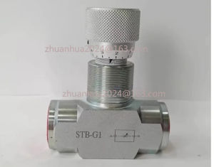 1PC Flow Control bidirectional hydraulic restrictor valve STB-G1