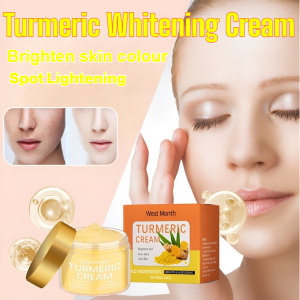 Turmeric Whitening Moisturizing Cream Spot Lightening Anti-Aging Anti-Wrinkle Cream Plant Essence Mild Skin Care Non-Irritating