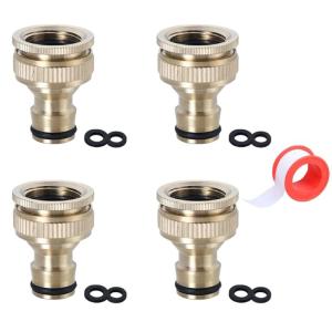 Bộ Điều Hợp Vòi đầu đực bằng thép không gỉ 3/4inch đa năng cho đầu nối ống nước tưới vườn và phụ kiện tưới nước