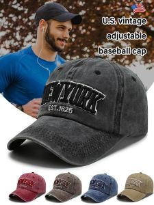 Mens Hats Retro Adjustable Baseball Cap for Everyday Wear