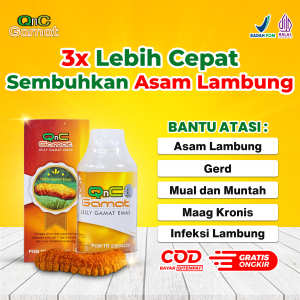 Qnc Jelly Gamat Obat Asam Lambung - Sesak Nafas Akibat Asam Lambung Naik Nyeri Dada Sebelah Kanan dan Kiri Dada Panas Nafasa Berat Berserak Nyeri ulu Hati Asma kambuh Mengi Bronkitis Radang Paru Tbc Paru Herbal Multikhasiat Halal Original