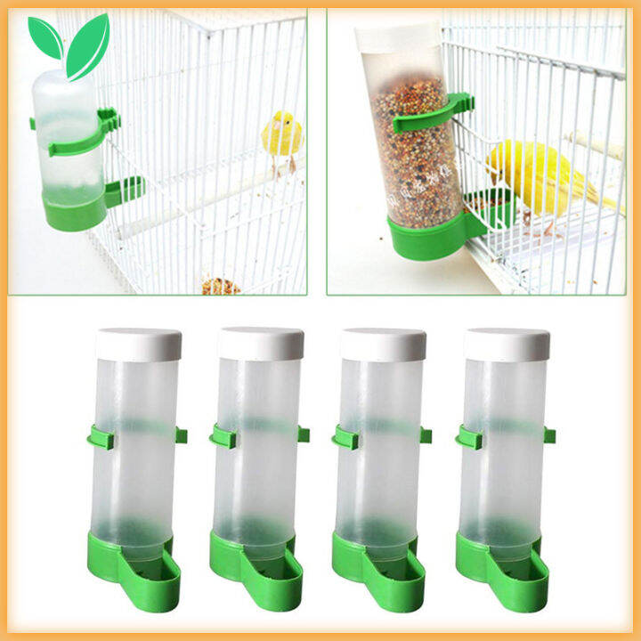 1Pcs/3Pcs Automatic Bird Water Drinker Feeder Set Hanging Drinking Cup ...