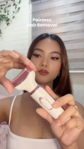 HODEKT 4 In 1 Electric Shaver For Women Multi-function Full Body Shaver Eyebrow Trimmer Rechargeable