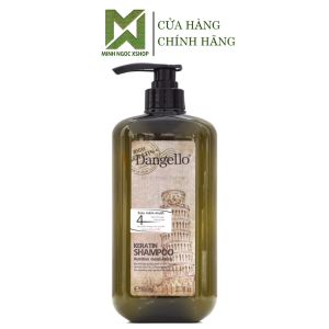 Dầu gội xả siêu mượt Dangello Keratin 800ml phục hồi siêu mượt chuẩn salon tại nhà chính hãng