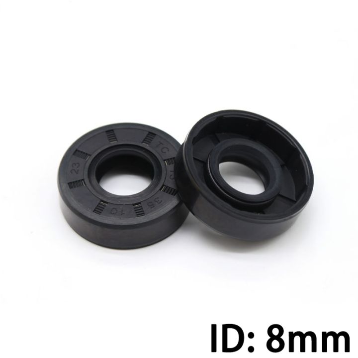 2/5/10 Pcs NBR Nitrile Rubber Oil Seal TC-8x14/15/16/18/22x4/4.5/5/7/8 ...