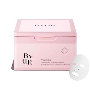 [100% Original] BYUR Daily Aqua Serum Vita Giving Mask 30ea | Green Wonder Mask 30ea | Honey gorgeous Mask 30ea