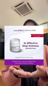 BUY 3 FREE 1 ezmaPRO Gentle Skin Care Cream Soothing Comfort for Itchy & Sensitive Skin Deep Moisturizing Hydration Long Last Nourish Daily Body Skin Maintenance Ready Stock