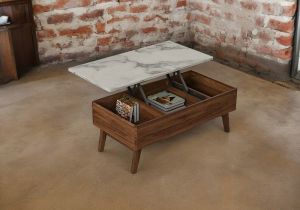 Living Room Furniture Modern Coffee Table With Storage