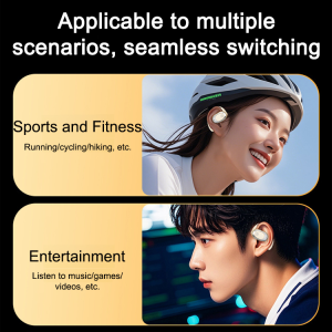 Wireless Headset High Speed Bluetooth Headset No Sound Leaks Panoramic Sound High Definition Noise Reduction