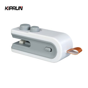 Kiprun túi thực phẩm Máy niêm phong 2 trong 1 túi nhỏ niêm phong áp lực tay túi nhựa để đồ ăn nhẹ máy niêm phong có thể sạc qua USB