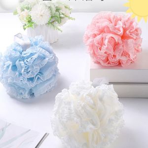KOKINGTAIPAN Home Comfortable Exfoliating Body Sponge Rich Bubble Massage Brush Body Scrubber Shower Bath Ball Bathing Accessories Sponge Bubble Brush