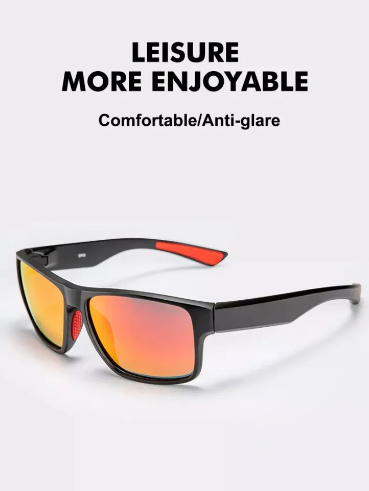 ROCKBROS Polarized Sunglasses Anti-UV Sun Protection Cycling Glasses for  Men Women Anti-Glare Driving Fishing Shades