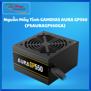 Nguồn Máy Tính GAMDIAS AURA GP750/ AURA GP650/ AURA GP550 - Hàng Chính Hãng
