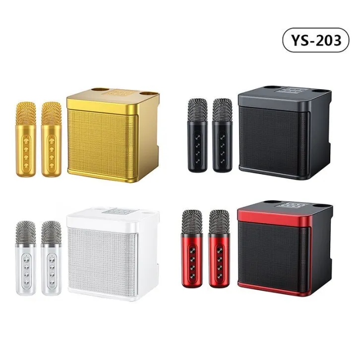 YS%20-%20203%20Wireless%20Bluetooth%20Karaoke%20Speaker%20With%20Free%20Double%20Microphones%20-%20Image%206