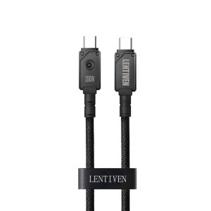 WANKEI LENTIVEN Kabel Data 100W Fast Charging Micro Usb Type C TO TYPE C Cable FOR iPhone ios usb Android Cable Data KJ