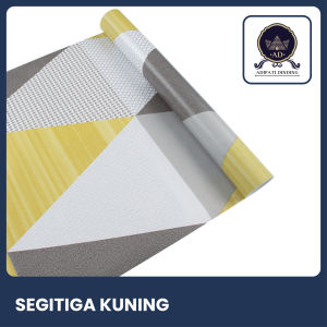 Adipatidinding - Wallpaper Dinding Motif Segitiga Kuning Ukuran 45 Cm x 10 Meter Wallpaper Stiker Dinding Motif Segiitga Kuning Wallstiker Motif Segitiga Kuning Dekorasi Dinding Dekorasi Rumah Dekorasi Ruang Tamu Dekorasi Kamar Tidur