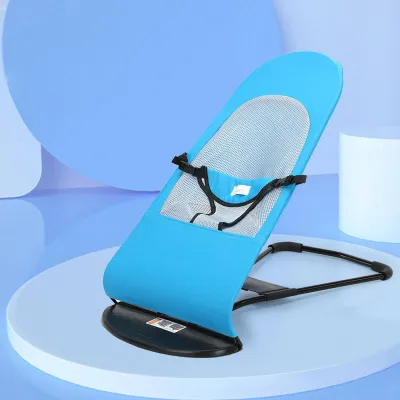 0-2years old Rocking Chair Foldable Baby Rocking Bouncer Soft Newborn Baby Bouncing Chair High Quali