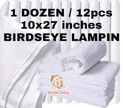 12pcs BIRDSEYE LAMPIN 10X27 inches / 10 INCHES LAPAD 27 INCHES HABA