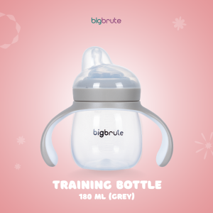 Big Brute Training Bottle 180ml Grey
