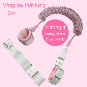 Dây Dắt Bé Chống Lạc Có Thắt Lưng Dành Cho Mẹ Bảo Vệ Bé Khi Đi Chơi Du Lịch Dây Dài Tiện Lợi Thiết Kế Co Giãn Đeo Chắc Tay