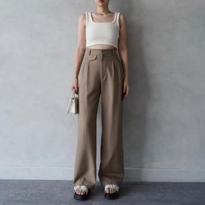Celana ORO Pants bahan Semi woll Premium / celana wanita kerja kantor Anti lusut