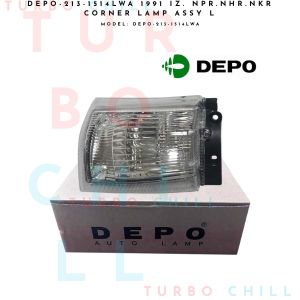1991 IZ. NPR.NHR.NKR CORNER LAMP ASSY L DEPO-213-1514LWA LEFT/ DRIVER SIDE