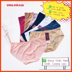 Combo 10 Quần lót Thịnh Phát 3248 thun lạnh phối ren cực đẹp