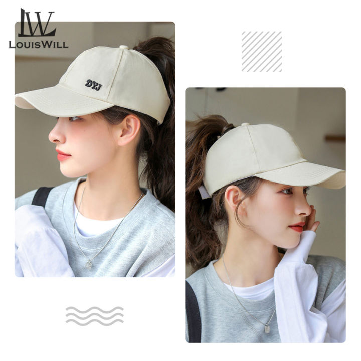 LouisWill%20hat%20woman%20korea%20style%20Large%20Brim%20Visor%20Women%20High%20Ponytail%20Baseball%20Empty%20Top%20Sunscreen%20Cap%20Outdoor%20Urban%20Sports%20Sun%20Protection%20Hat%20Hip%20Hop%20Hats%20sun%20hats%20for%20women%20-%20Image%208