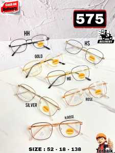RATNA88-FRAME KACAMATA RO 575 WANITAFREE LENSA PHOTOCROMIC ANTI RADIASI MINUS&CYLKACAMATA FASHIONKACAMATA RESEPKACAMATA