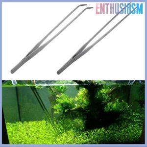 【Enthusiasm】🌟🌟【Hot Sale】🎈 Nhíp bể cá bằng thép không gỉ Kìm dụng cụ kẹp dụng cụ thủy sinh trồng cây bể cá
