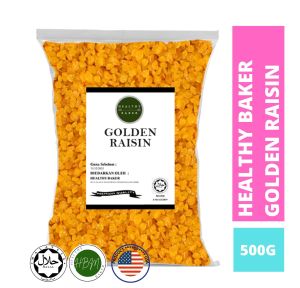 Premium Golden Raisin USA 500g / Kismis Golden