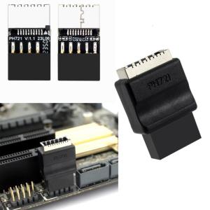 Bo mạch chủ USB 2.0 9pin để Loại kết nối phía trước chuyển đổi Mainboard 9pin loại adapter 9pin đầu USB cho máy tính để bàn