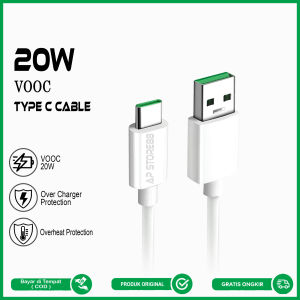 Charger Casan Oppo Vooc Original 20W Micro USB & Type C Cable